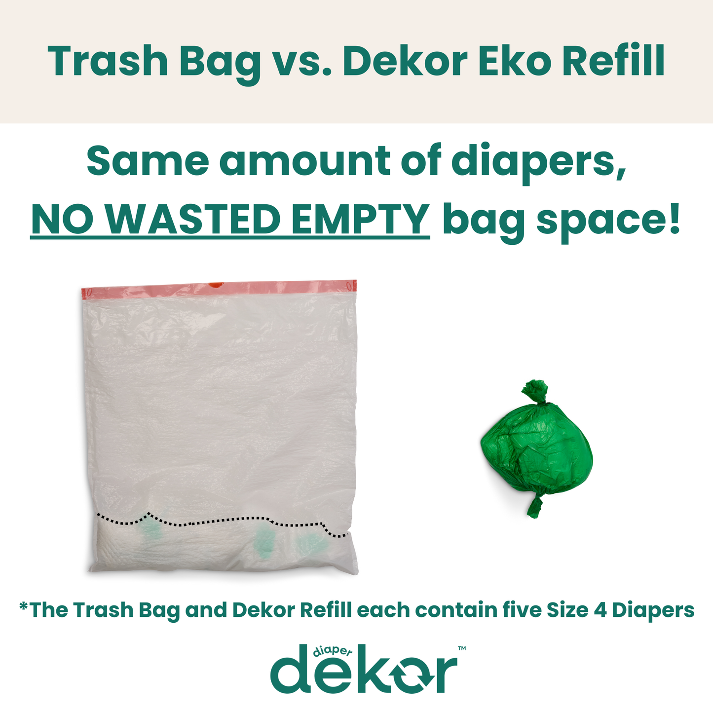 Dekor Eko Plus Diaper Pail
