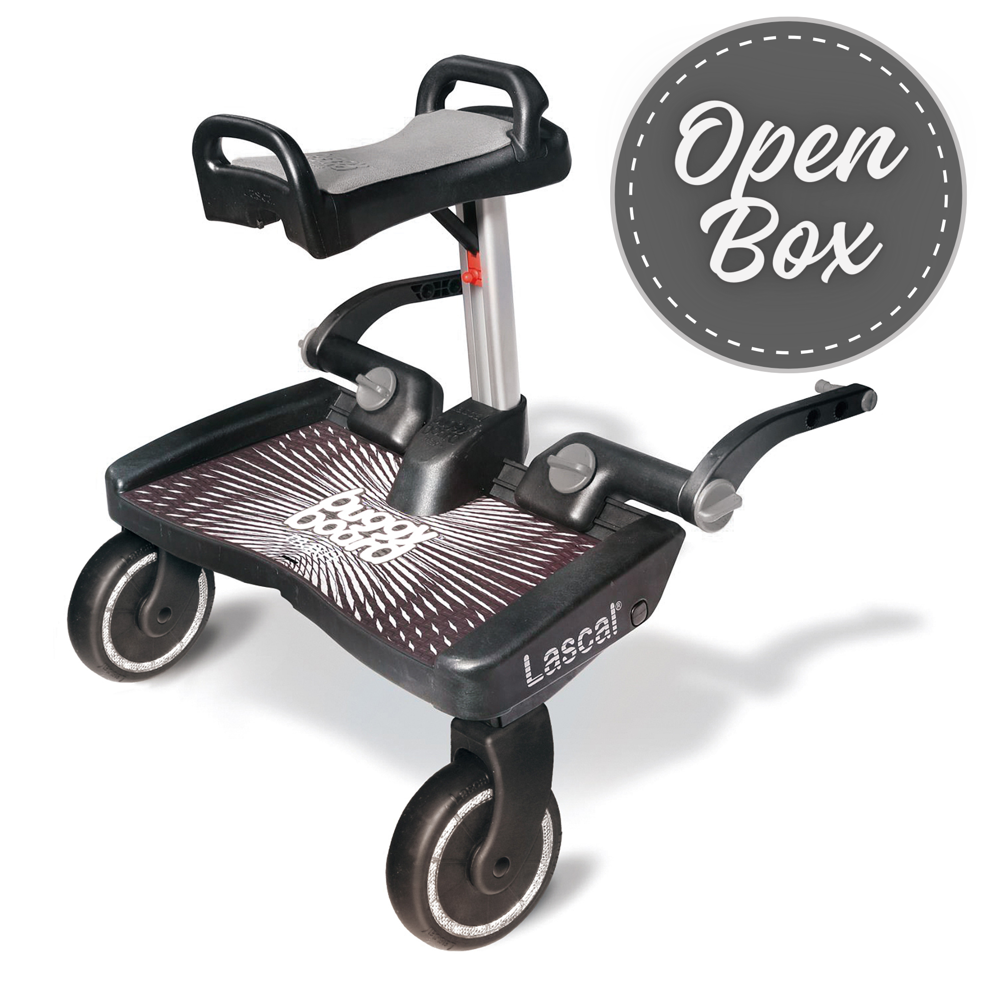 Lascal BuggyBoard Maxi+ - OPEN BOX | Universal Stroller Ride-On Lascal BuggyBoard Maxi+ - OPEN BOX | Universal Stroller Ride-On
