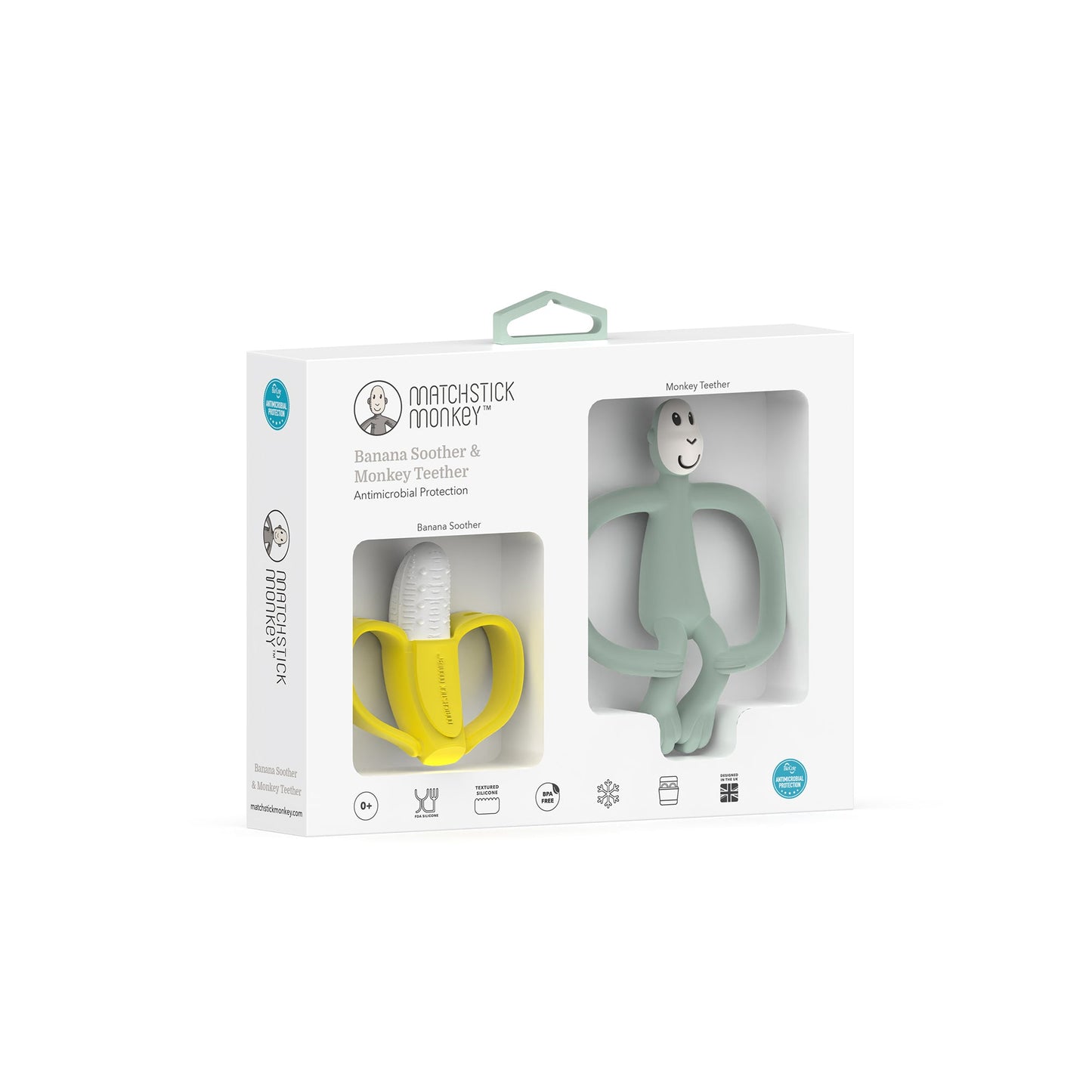 Banana & Monkey Teething Gift Set