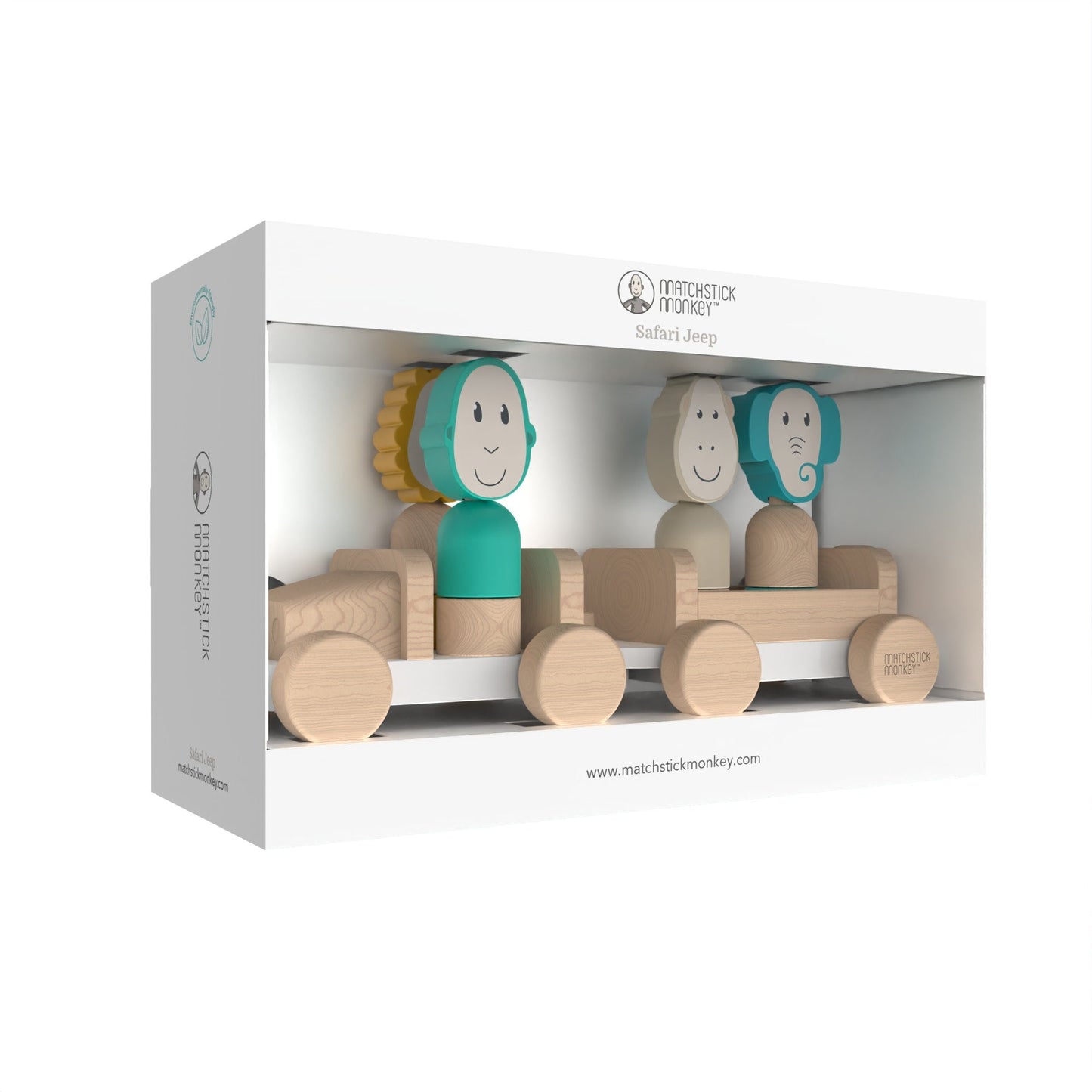 Jeep Wooden Pull Toy