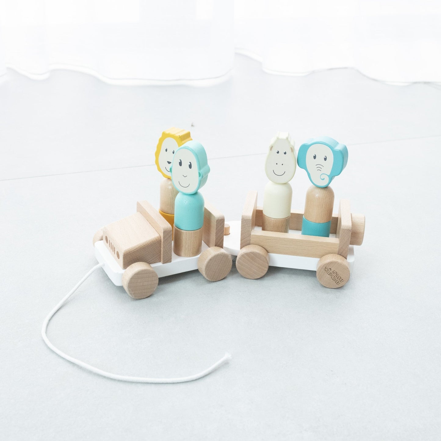 Jeep Wooden Pull Toy