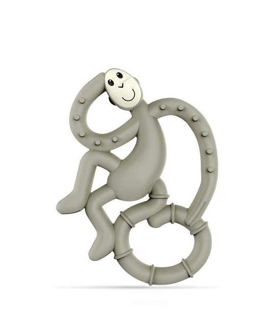 Gray Mini Monkey Teether
