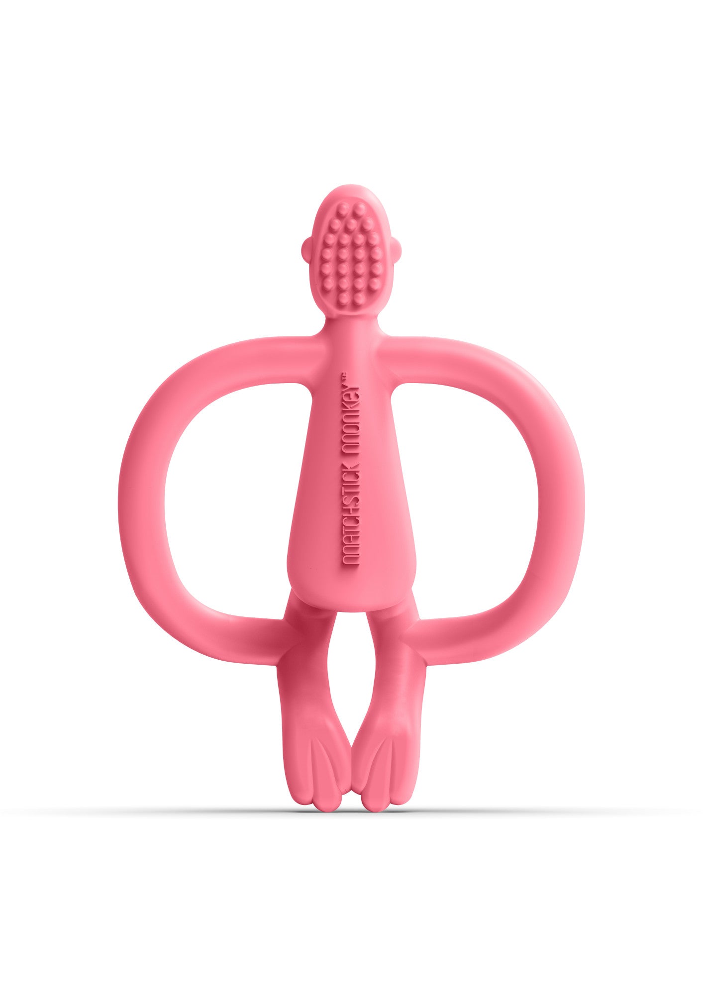 Pink Matchstick Monkey Animal Teether