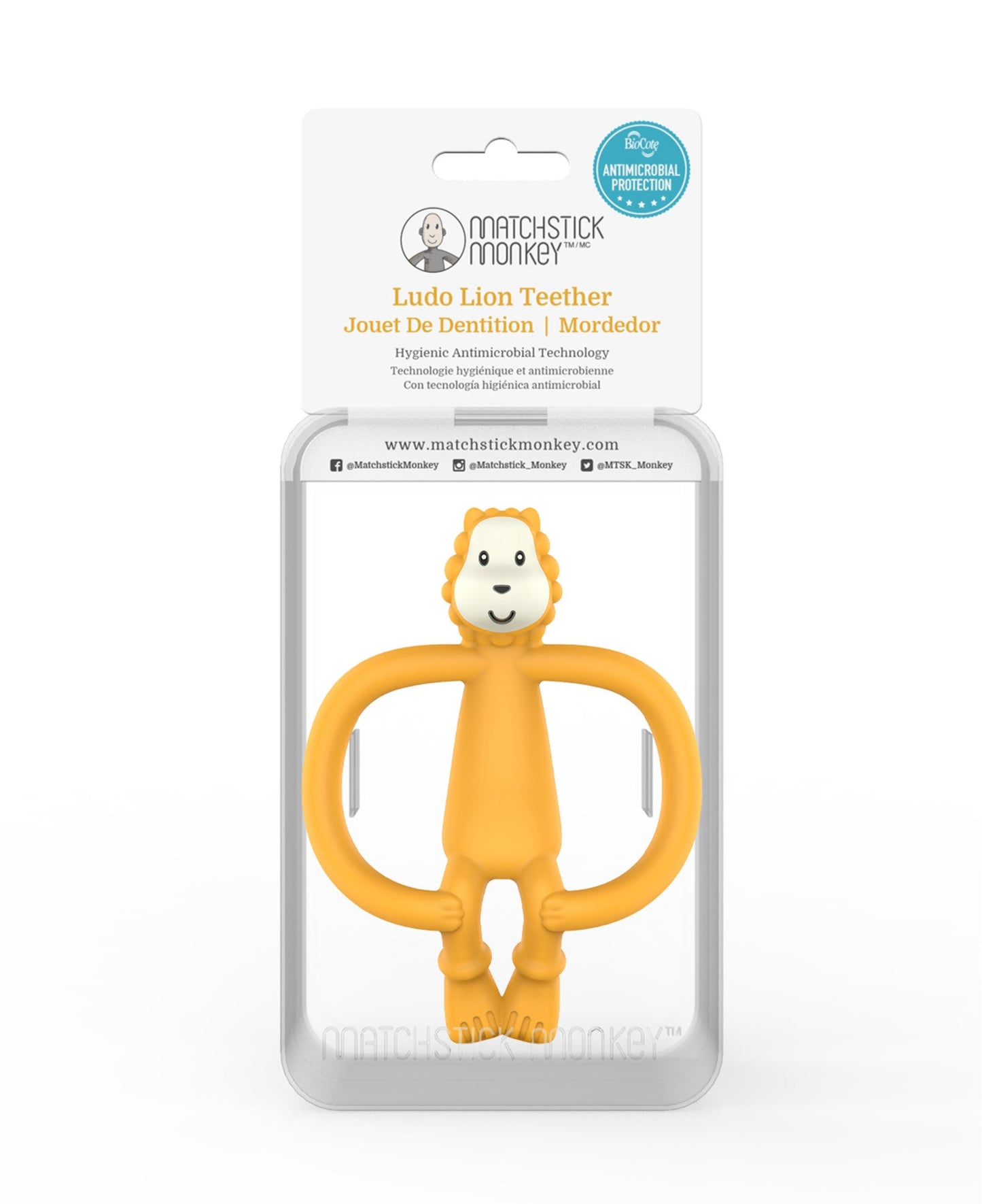 Ludo Lion Animal Teether