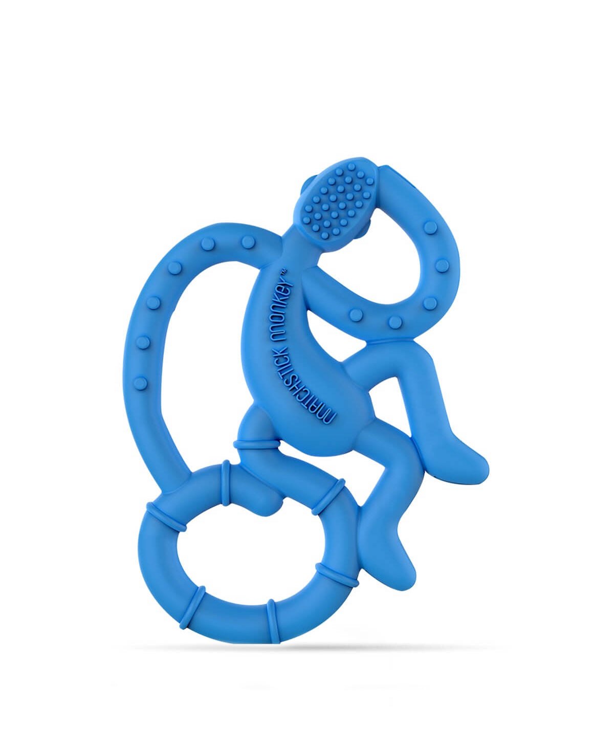 Blue Mini Monkey Teether