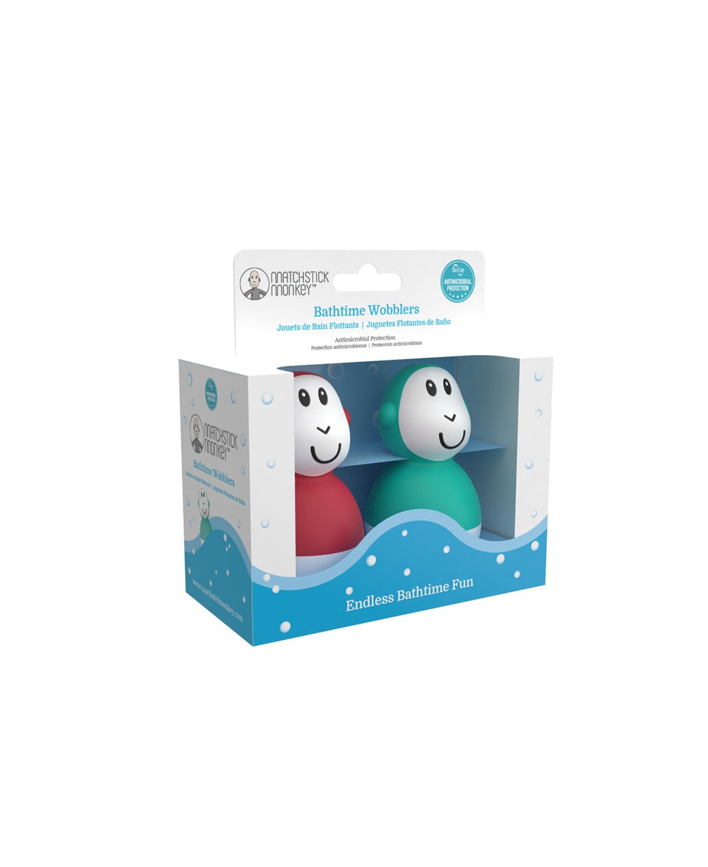 Green & Red Bathtime Wobblers