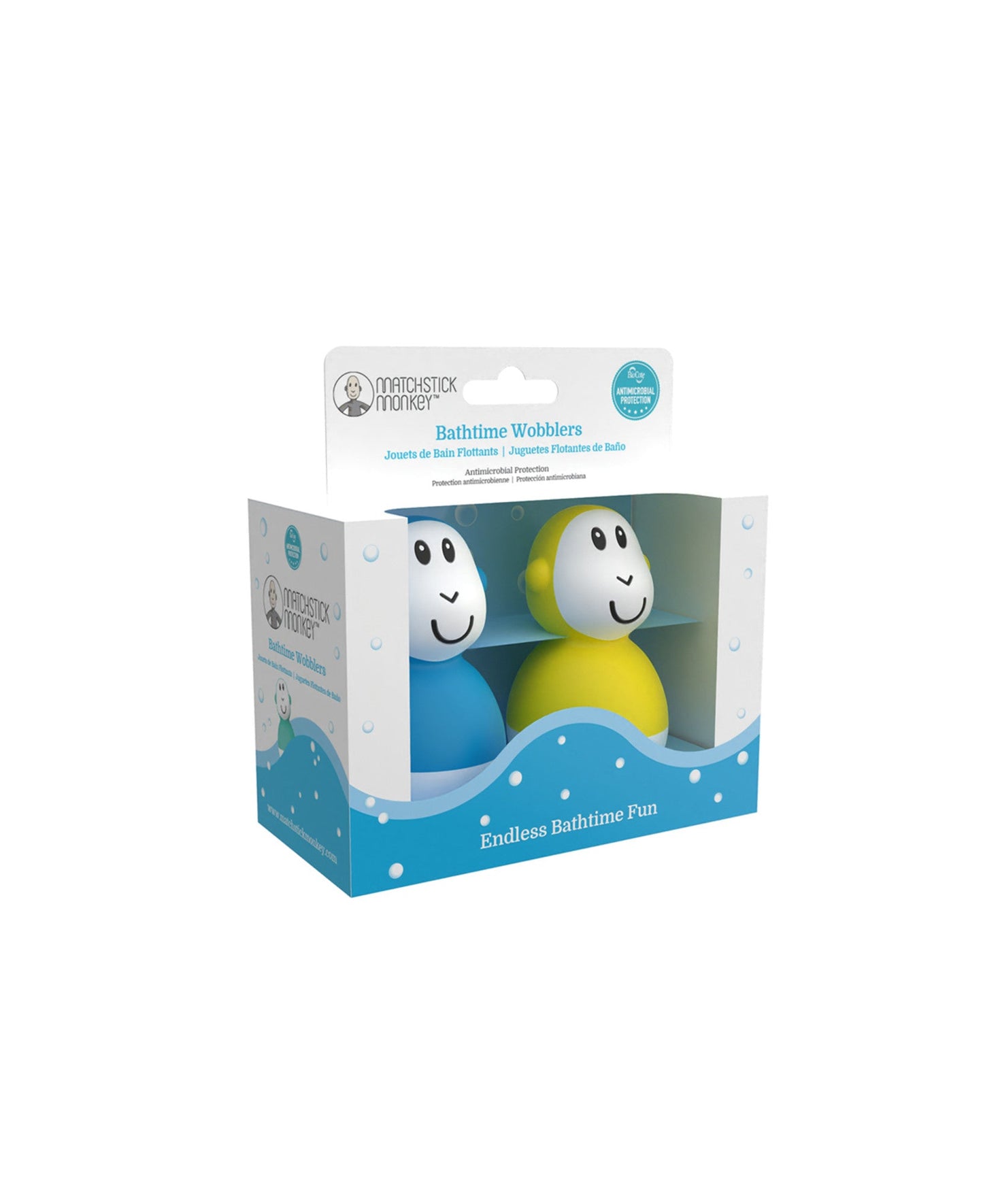 Blue & Yellow Bathtime Wobblers