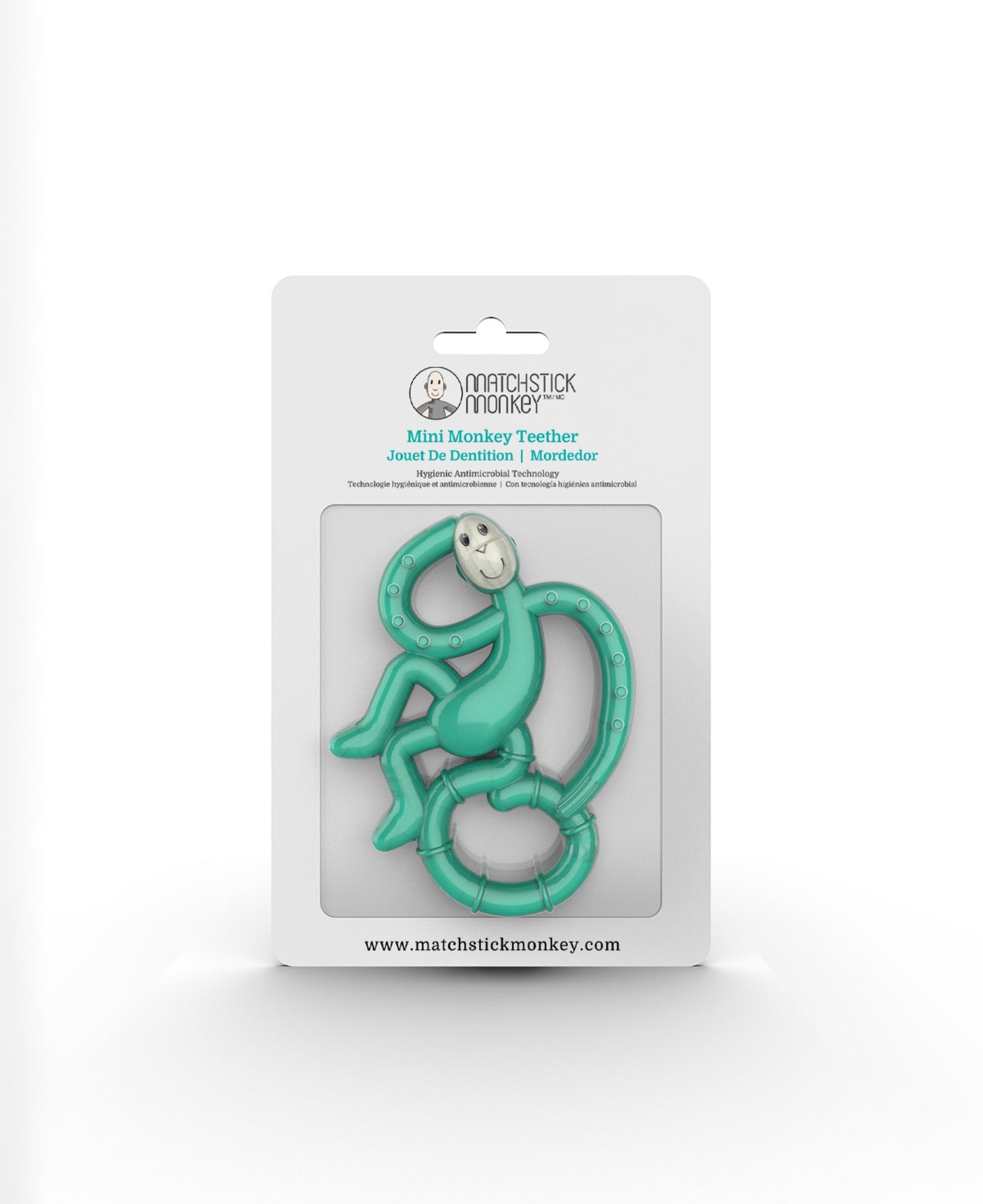 Green Mini Monkey Teether