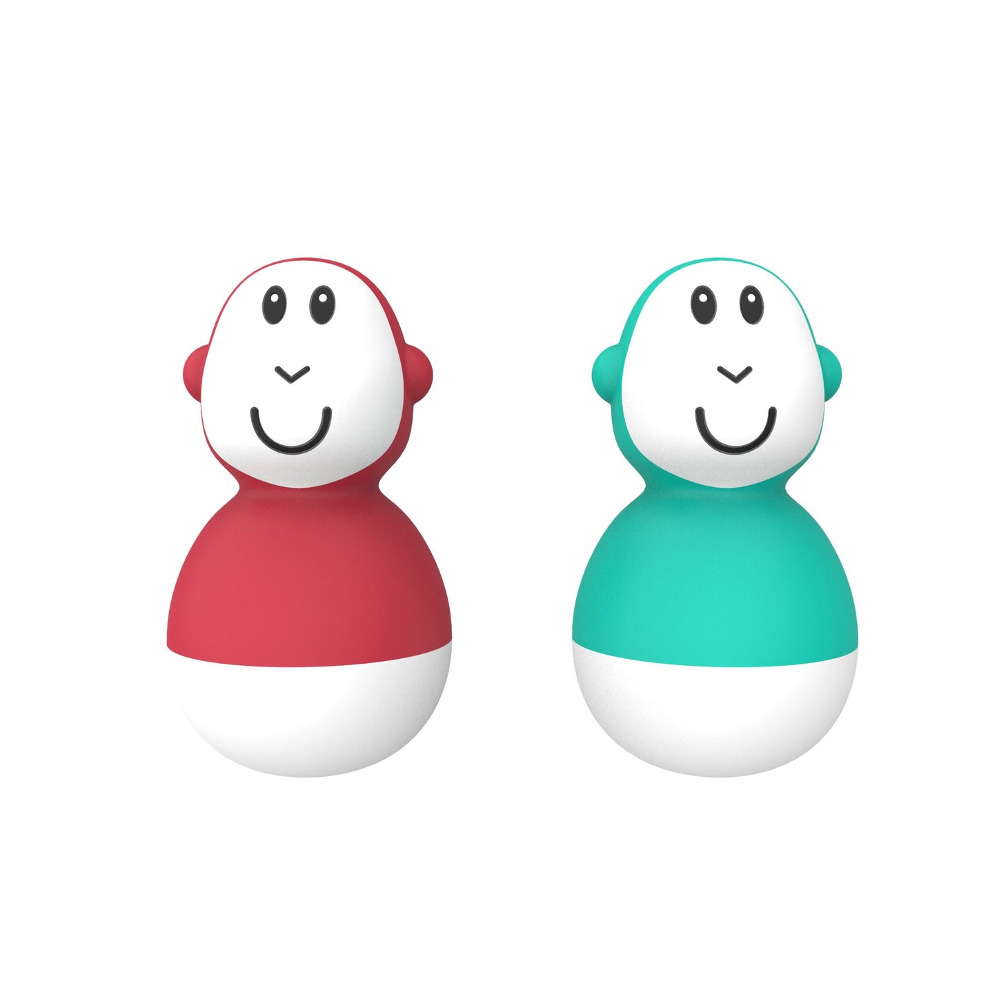 Green & Red Bathtime Wobblers