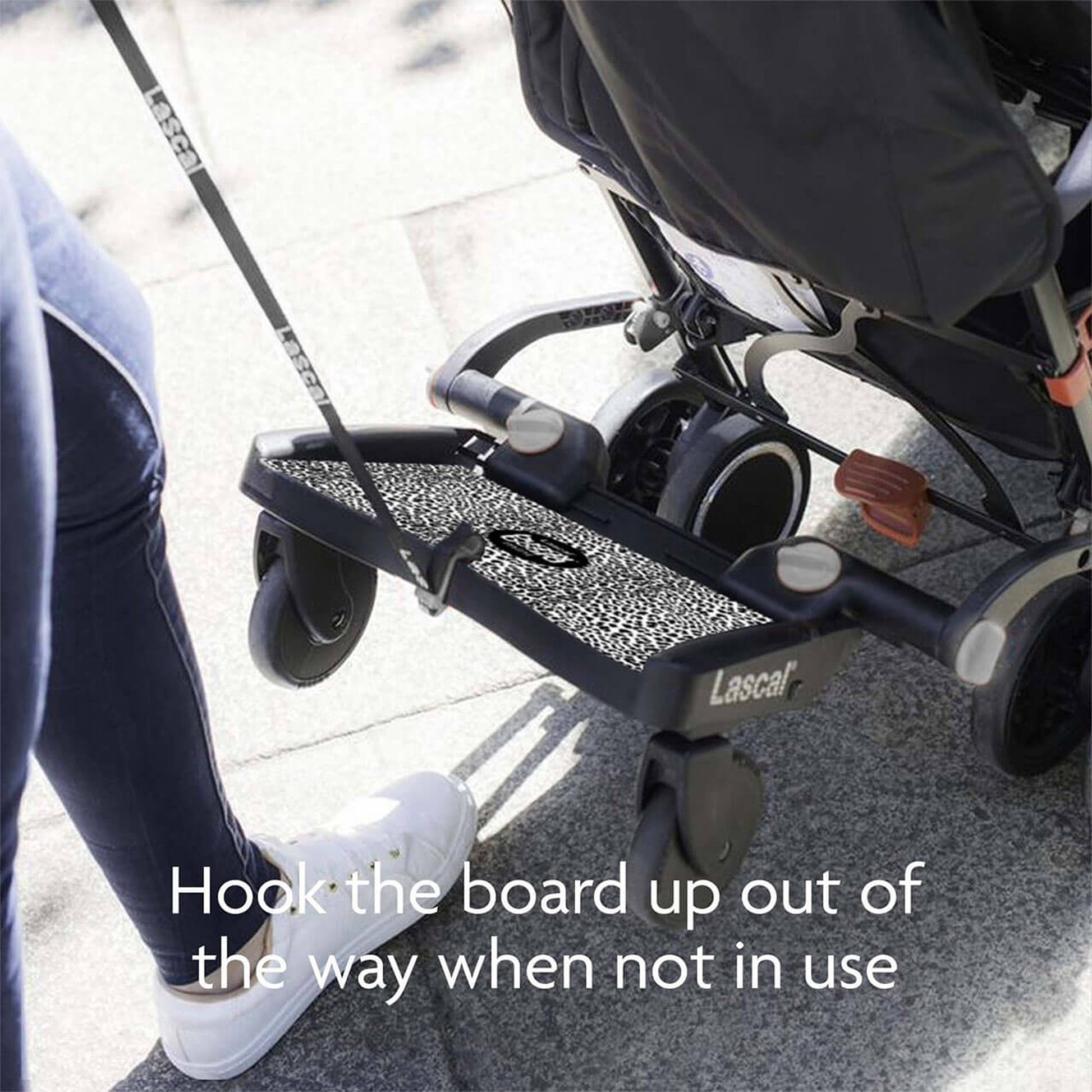 Lascal BuggyBoard Universal Connection Kit - Grey from