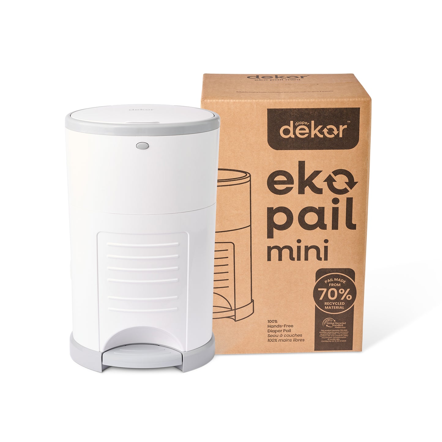 Dekor Eko Mini Diaper Pail