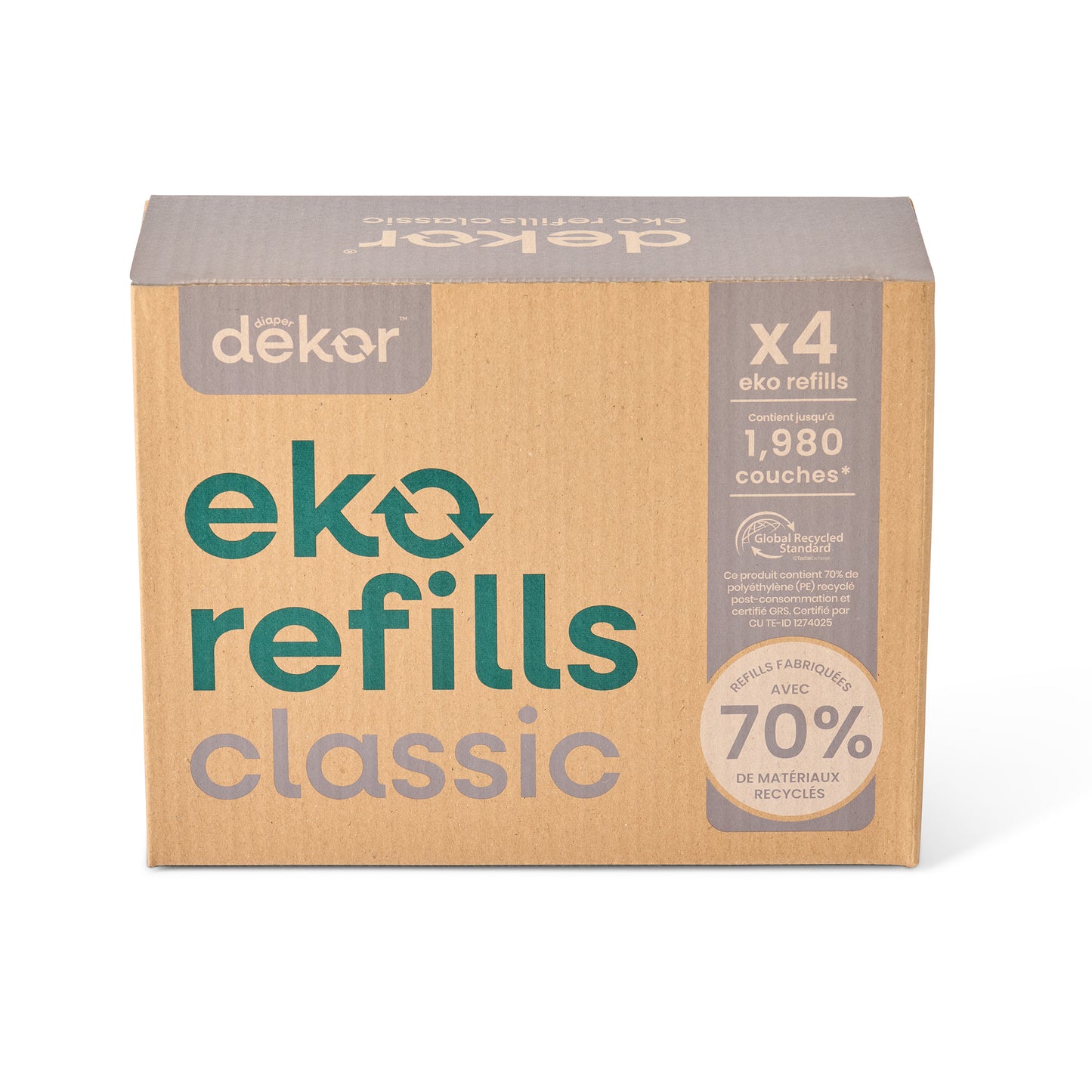 Dekor Eko Classic Diaper Pail Refills