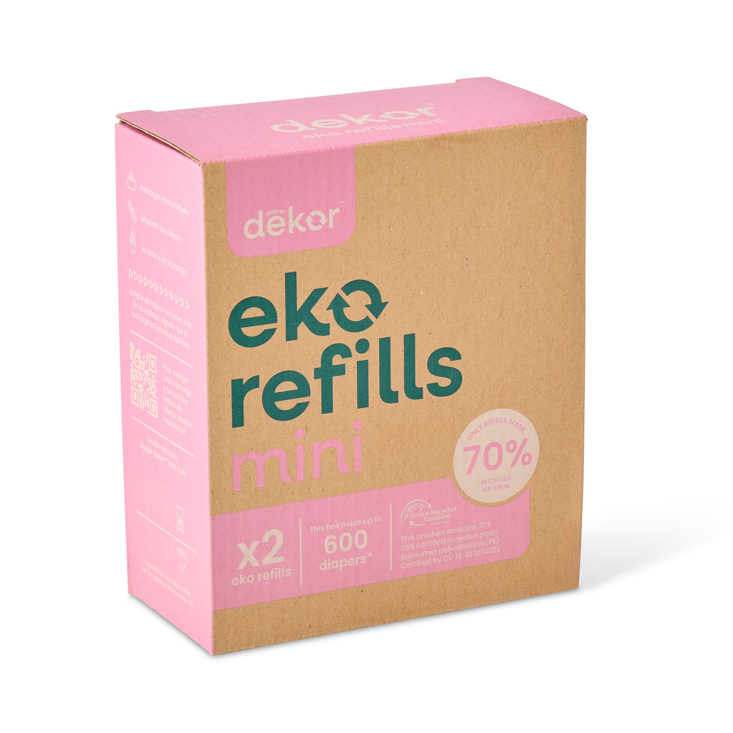 Dekor Eko Mini Diaper Pail Refills