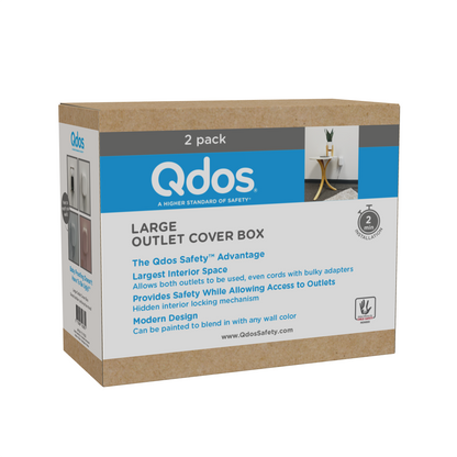 Qdos Outlet Cover Box - Large
