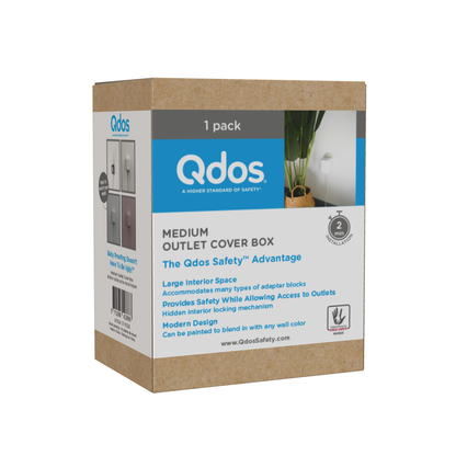 Qdos Outlet Cover Box - Medium