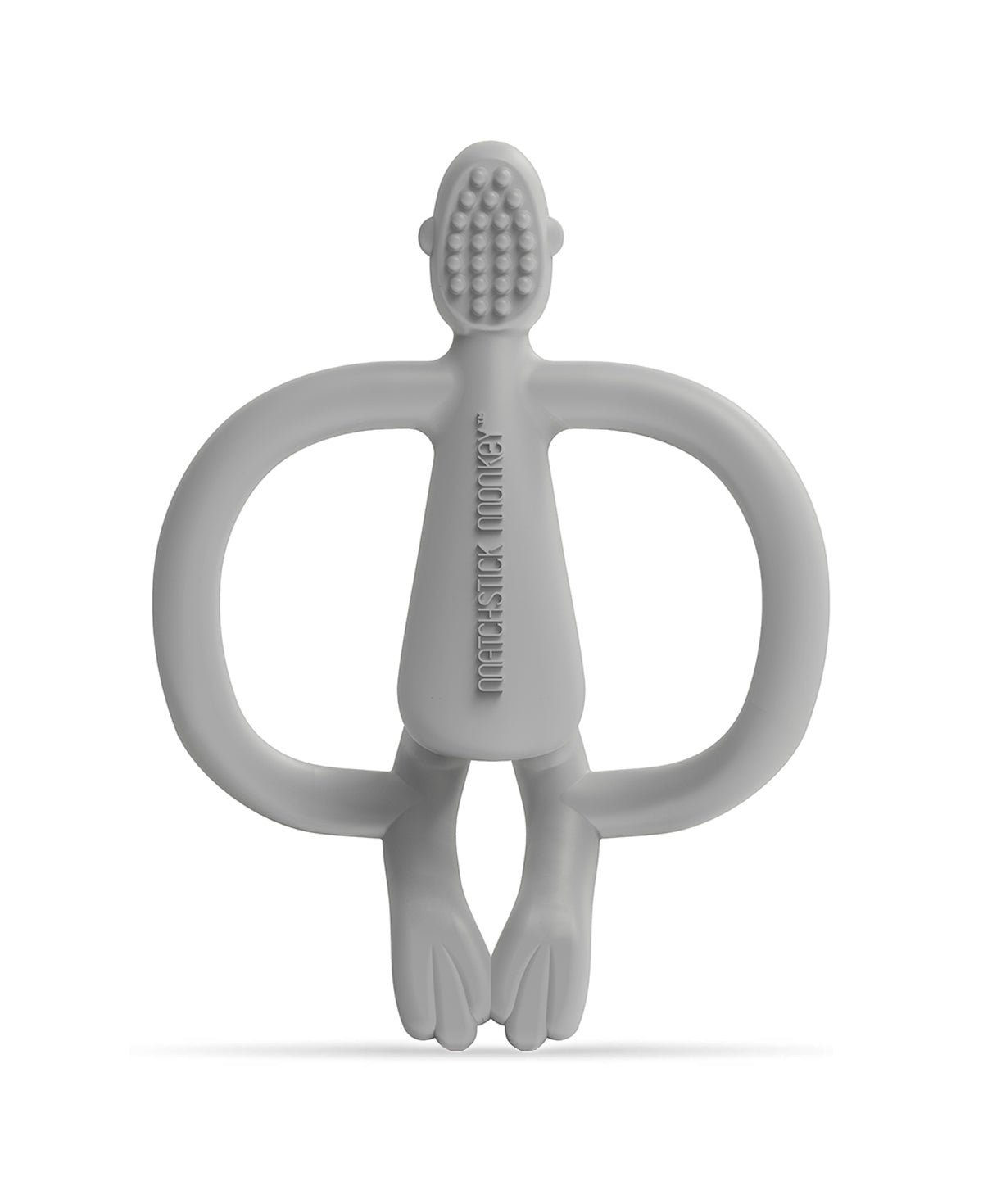 Cool Gray Matchstick Monkey Animal Teether