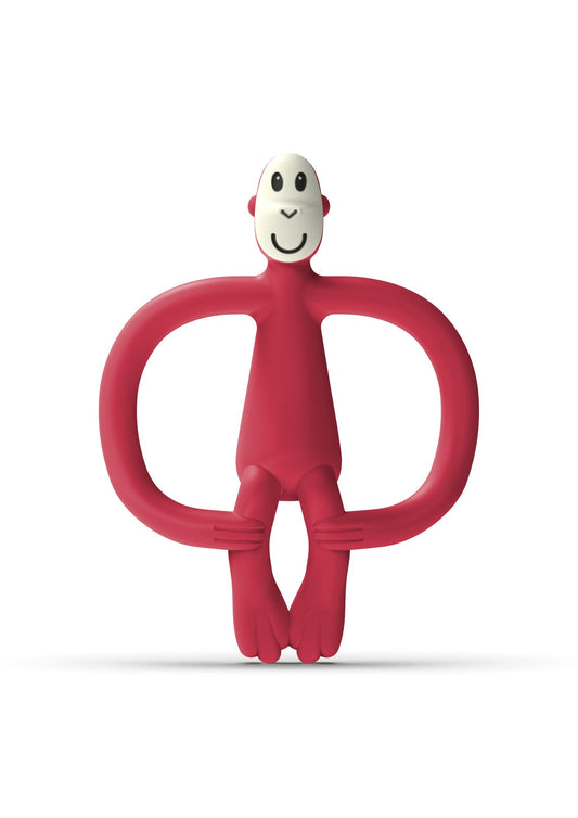 Red Matchstick Monkey Animal Teether
